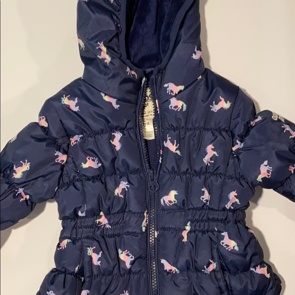 Baby OshKosh Unicorn Puffer Jacket
